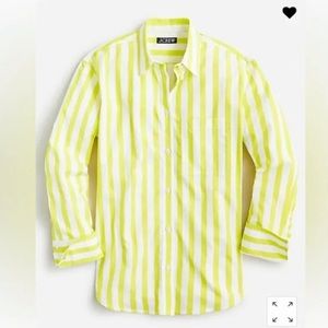Brand New Jcrew shirt size 4 color bright kiwi